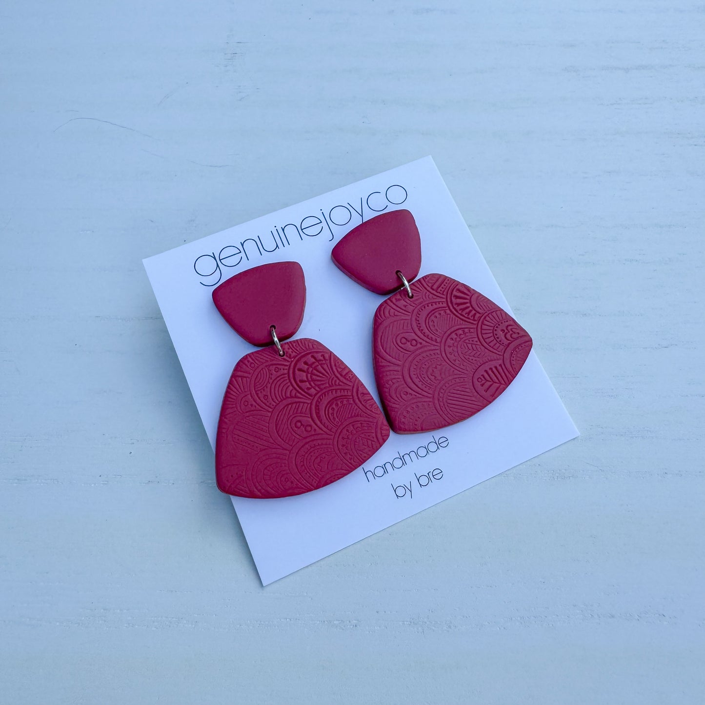 Red Dangles ( multiple designs )