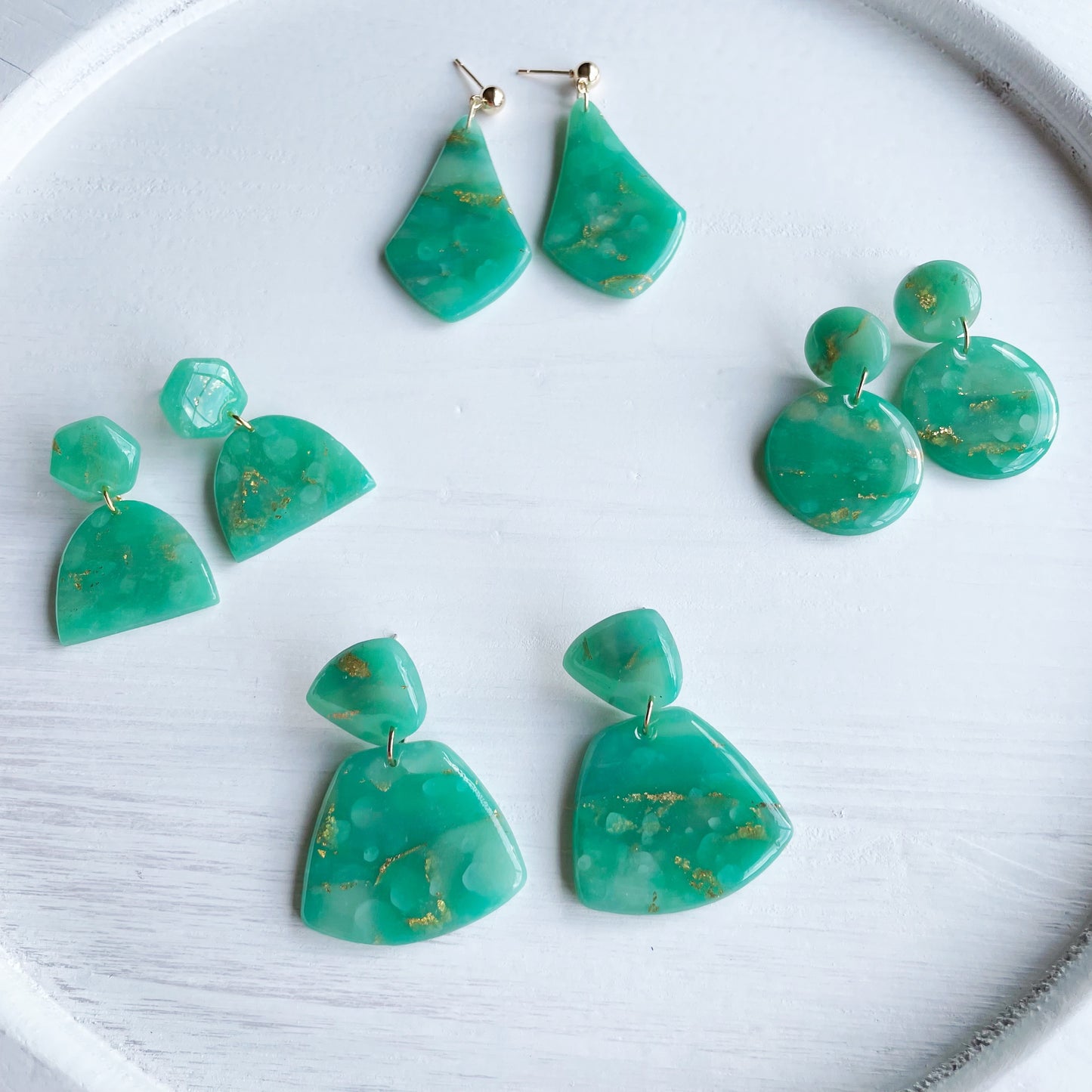 Jade Dangles (multiple designs)