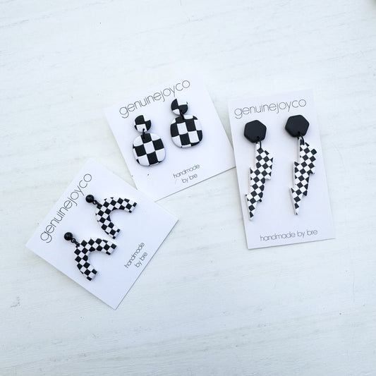 Patterned Black/White (multiple designs)